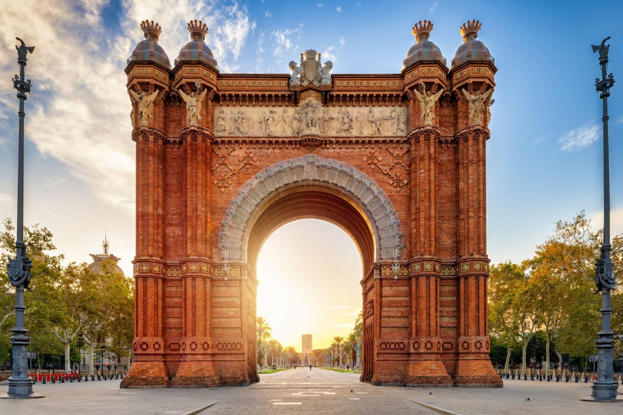 Arc de Triomf a l'alba